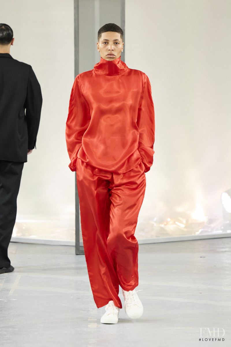 Bianca Saunders fashion show for Spring/Summer 2023