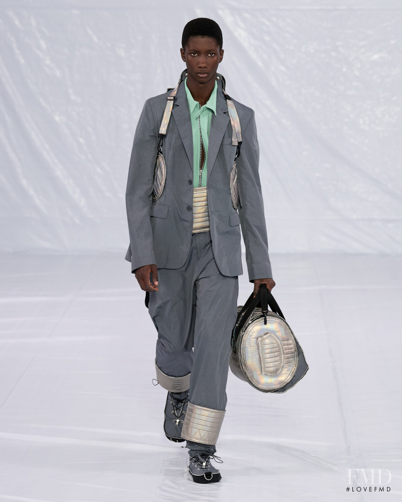 Douta Sidibe featured in  the Craig Green fashion show for Spring/Summer 2023