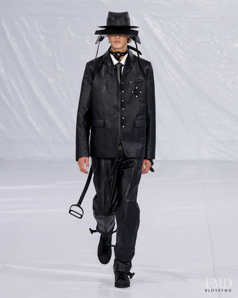 Lars Jammaers featured in  the Craig Green fashion show for Spring/Summer 2023