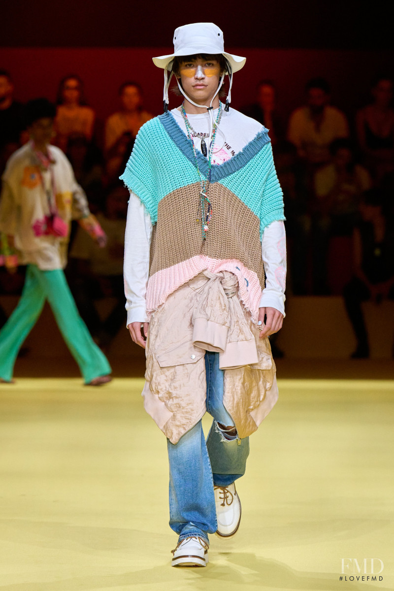 DSquared2 fashion show for Spring/Summer 2023