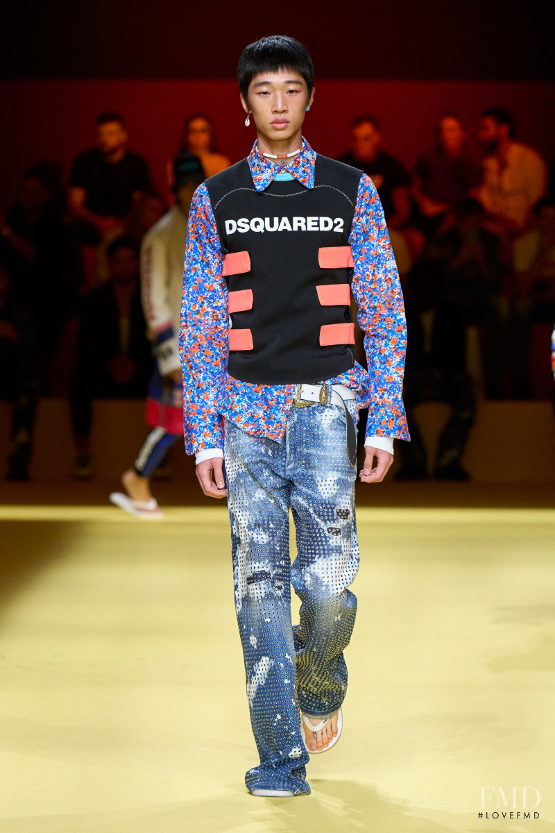 DSquared2 fashion show for Spring/Summer 2023