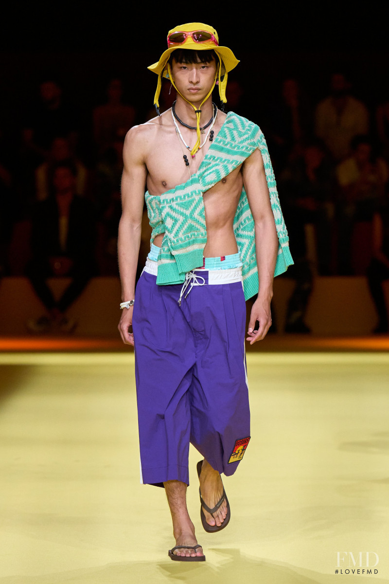 DSquared2 fashion show for Spring/Summer 2023