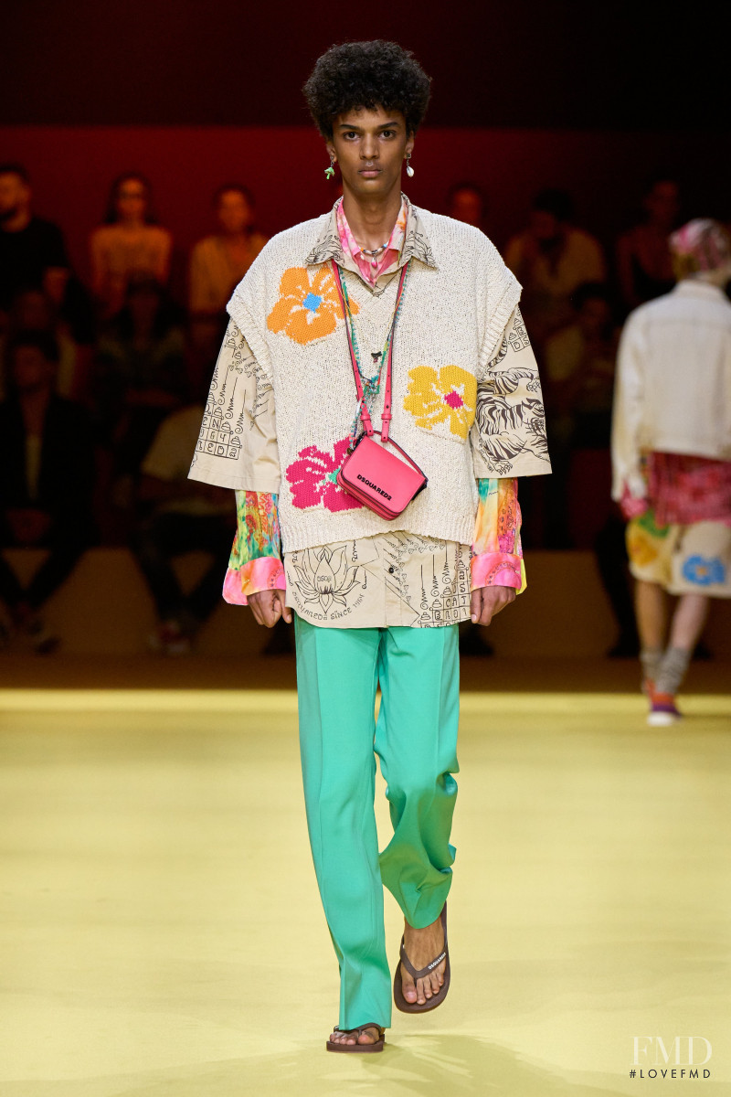 DSquared2 fashion show for Spring/Summer 2023