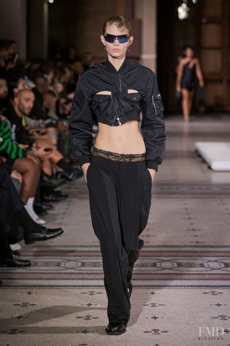 Ida Heiner featured in  the Coperni fashion show for Spring/Summer 2023