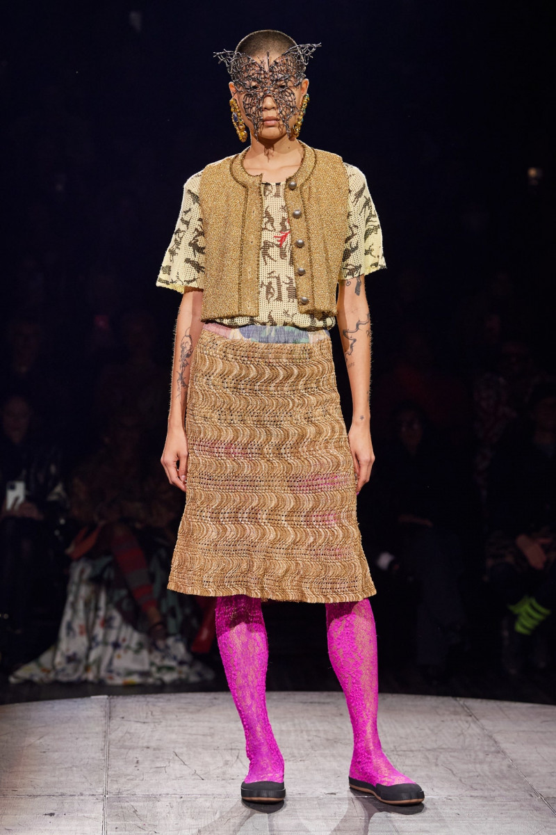 May Hong featured in  the Vivienne Westwood fashion show for Spring/Summer 2023