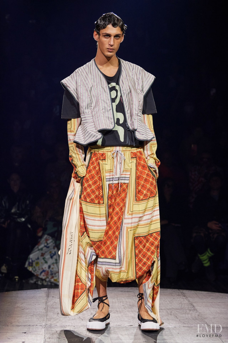 Kiran Farebrother featured in  the Vivienne Westwood fashion show for Spring/Summer 2023