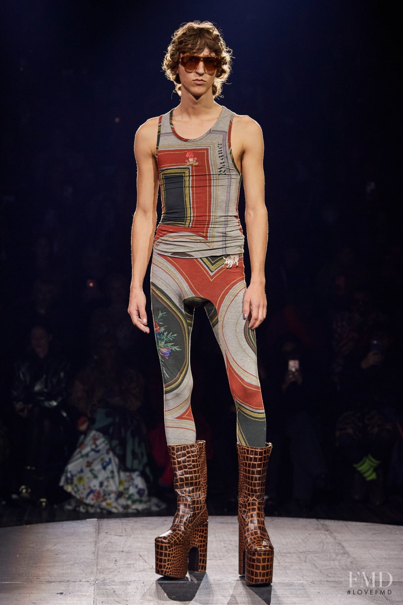 Saul Symon featured in  the Vivienne Westwood fashion show for Spring/Summer 2023
