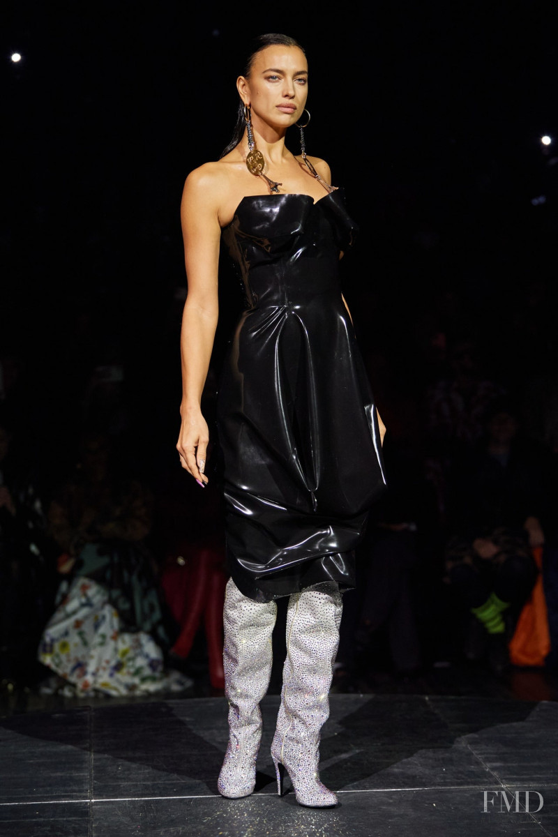 Irina Shayk featured in  the Vivienne Westwood fashion show for Spring/Summer 2023