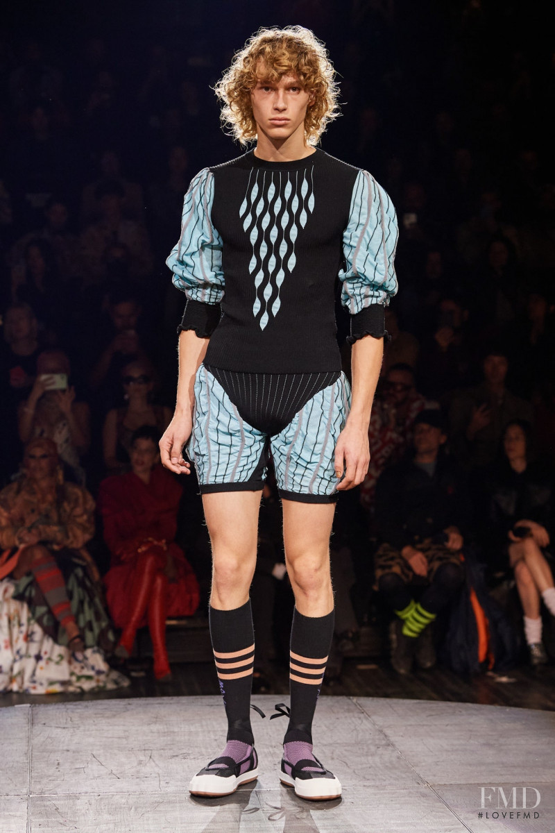 Alois Cotti featured in  the Vivienne Westwood fashion show for Spring/Summer 2023