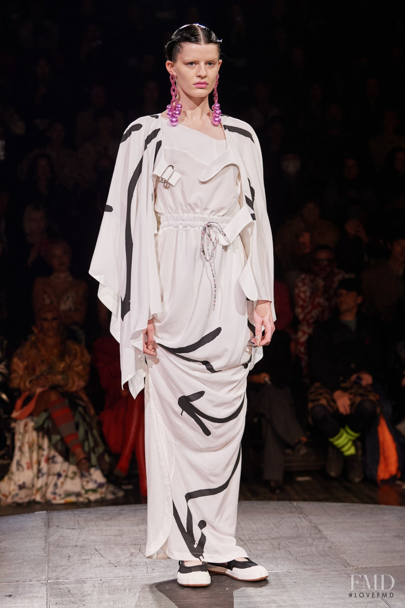 Hannah Elyse featured in  the Vivienne Westwood fashion show for Spring/Summer 2023