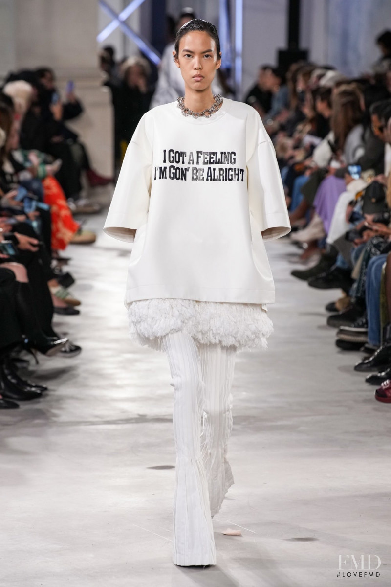 Sacai fashion show for Spring/Summer 2023