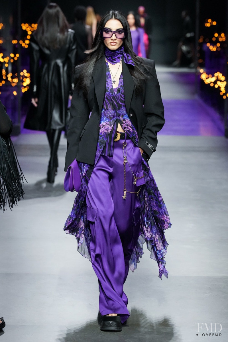 Avanti Nagrath featured in  the Versace fashion show for Spring/Summer 2023