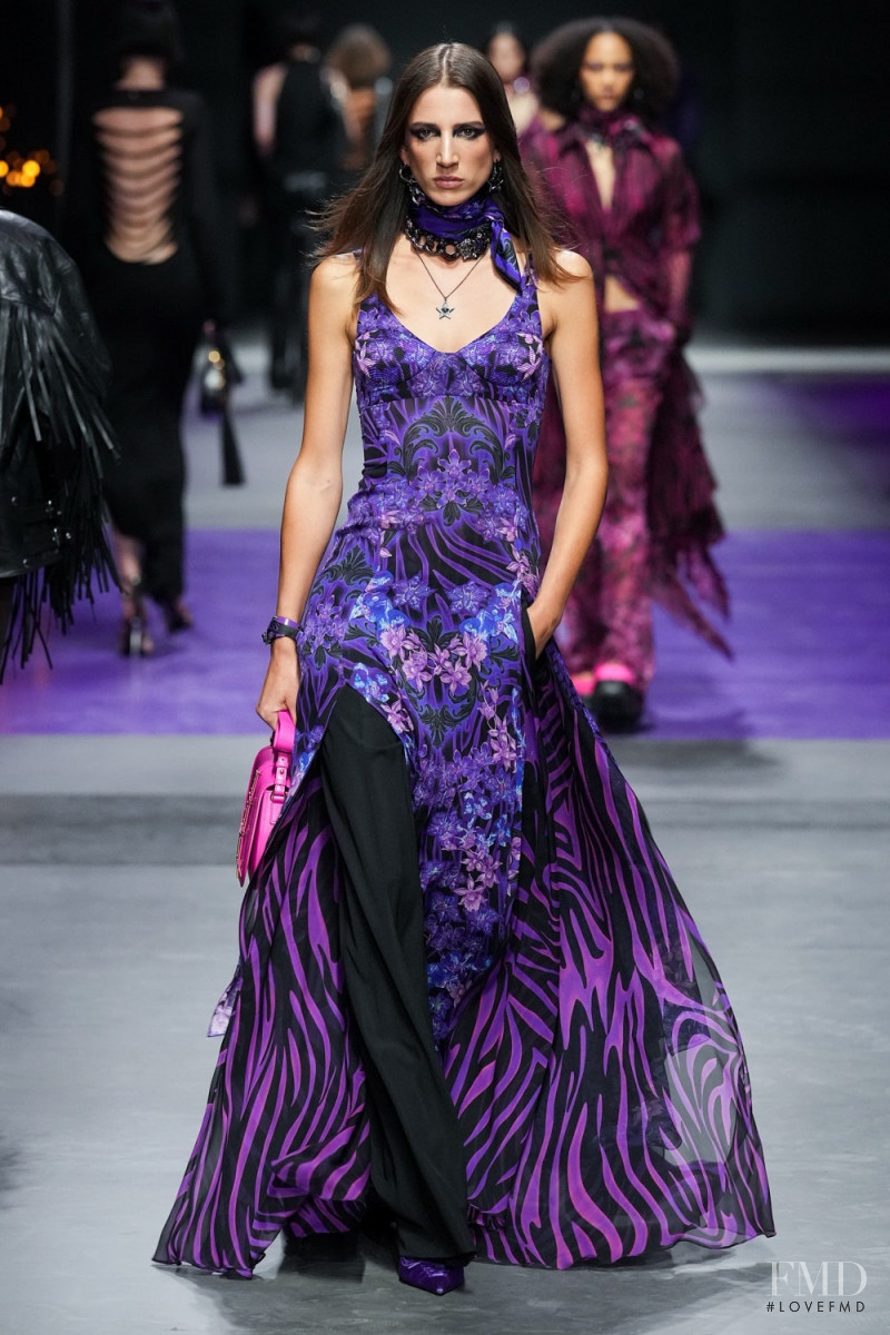 Rachel Marx featured in  the Versace fashion show for Spring/Summer 2023