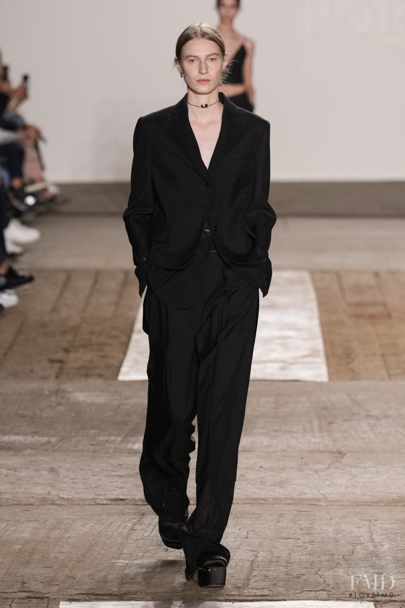 Julia Nobis featured in  the Ports 1961 fashion show for Spring/Summer 2023