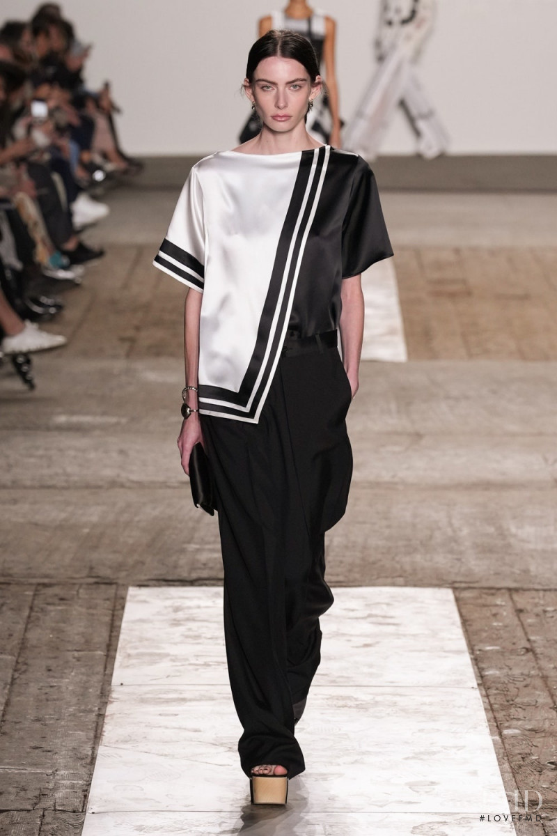 Riahn Griffiths featured in  the Ports 1961 fashion show for Spring/Summer 2023