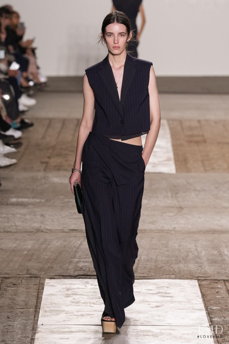 Valery Sergeeva featured in  the Ports 1961 fashion show for Spring/Summer 2023