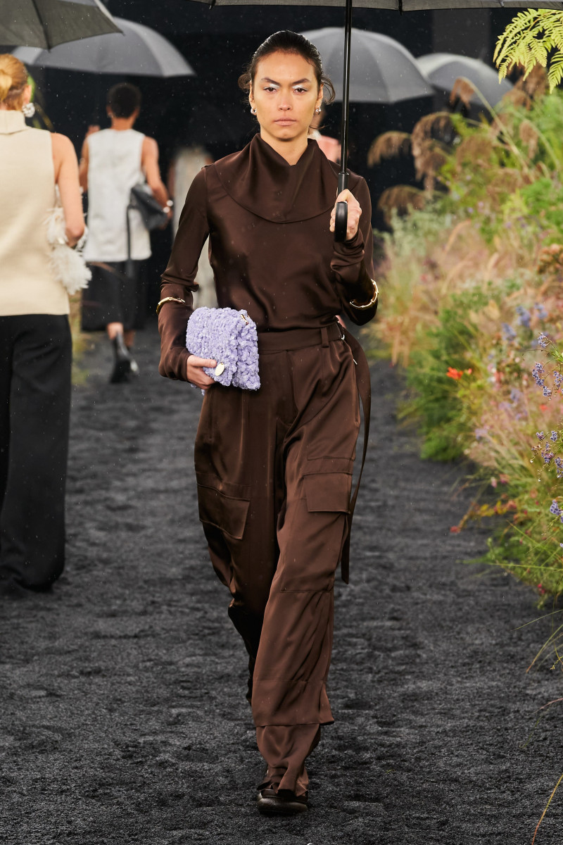 Maryel Uchida featured in  the Jil Sander fashion show for Spring/Summer 2023