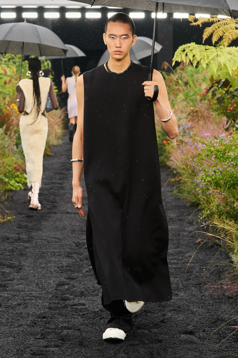 Yuto Ebihara featured in  the Jil Sander fashion show for Spring/Summer 2023