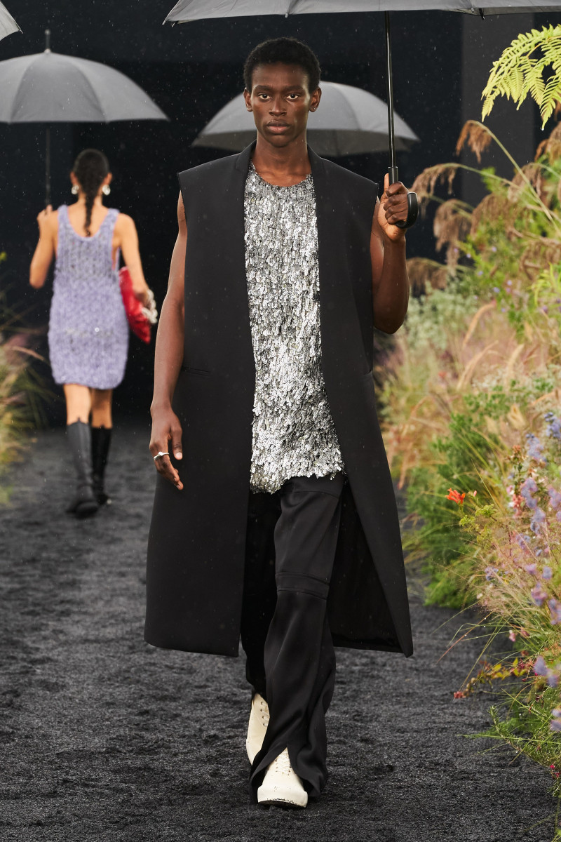 Adamu Bulus featured in  the Jil Sander fashion show for Spring/Summer 2023