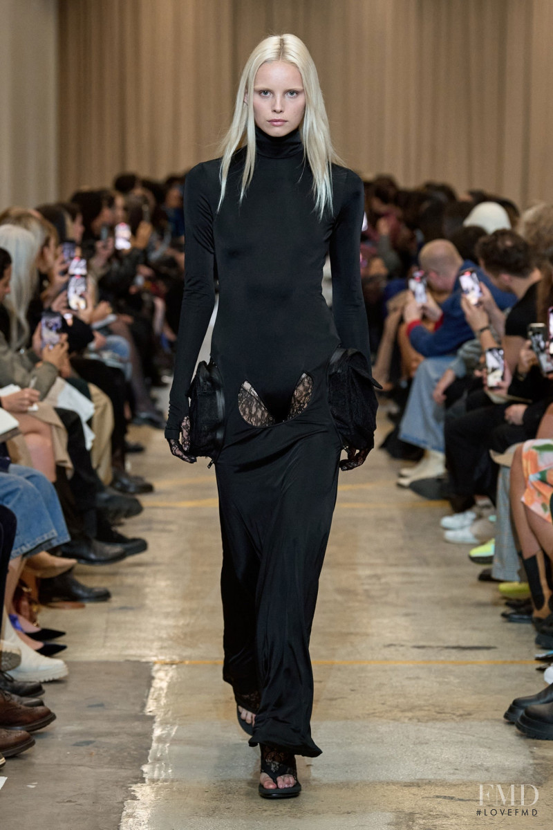 Tara Halliwell featured in  the Burberry fashion show for Spring/Summer 2023