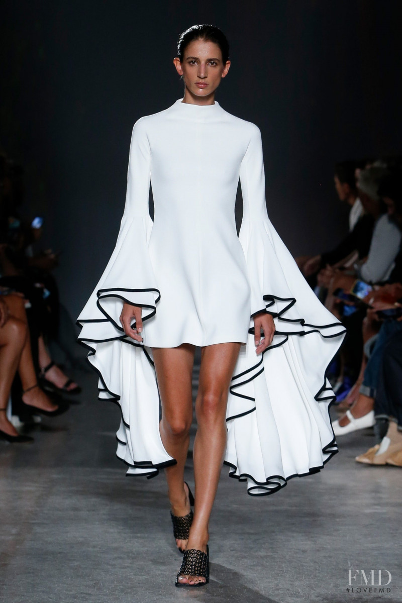 Rachel Marx featured in  the Proenza Schouler fashion show for Spring/Summer 2023