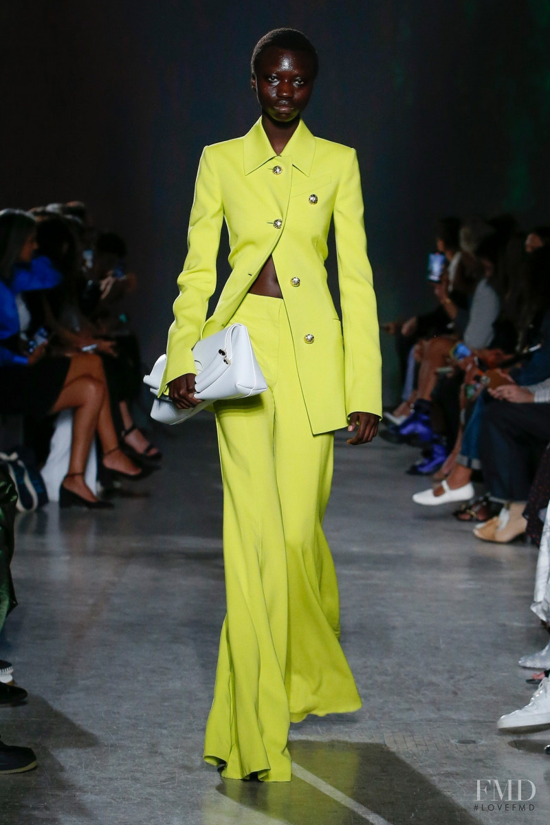 Anyiang Yak featured in  the Proenza Schouler fashion show for Spring/Summer 2023