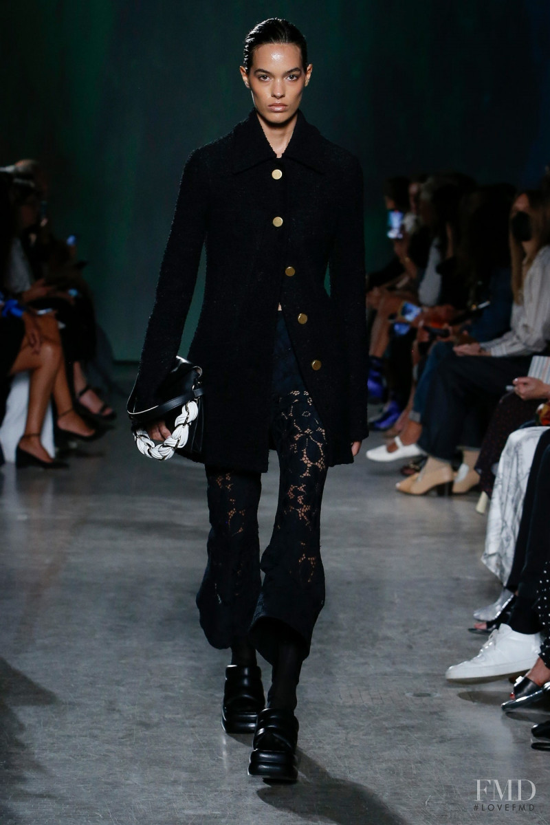 Grace Valentine featured in  the Proenza Schouler fashion show for Spring/Summer 2023