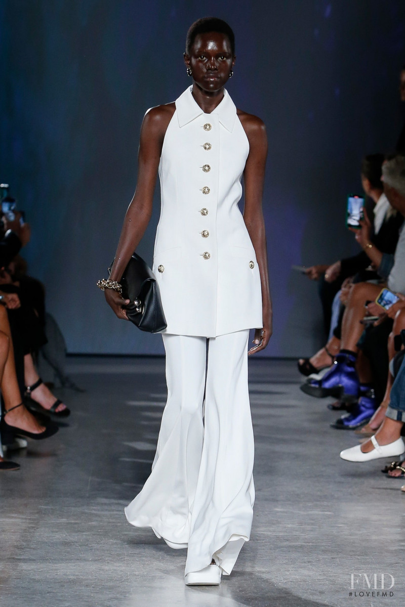 Alaato Jazyper featured in  the Proenza Schouler fashion show for Spring/Summer 2023