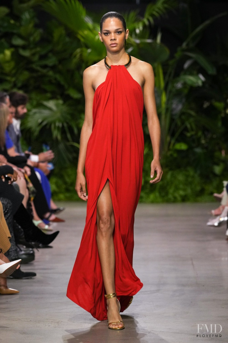 Hiandra Martinez featured in  the Michael Kors Collection fashion show for Spring/Summer 2023