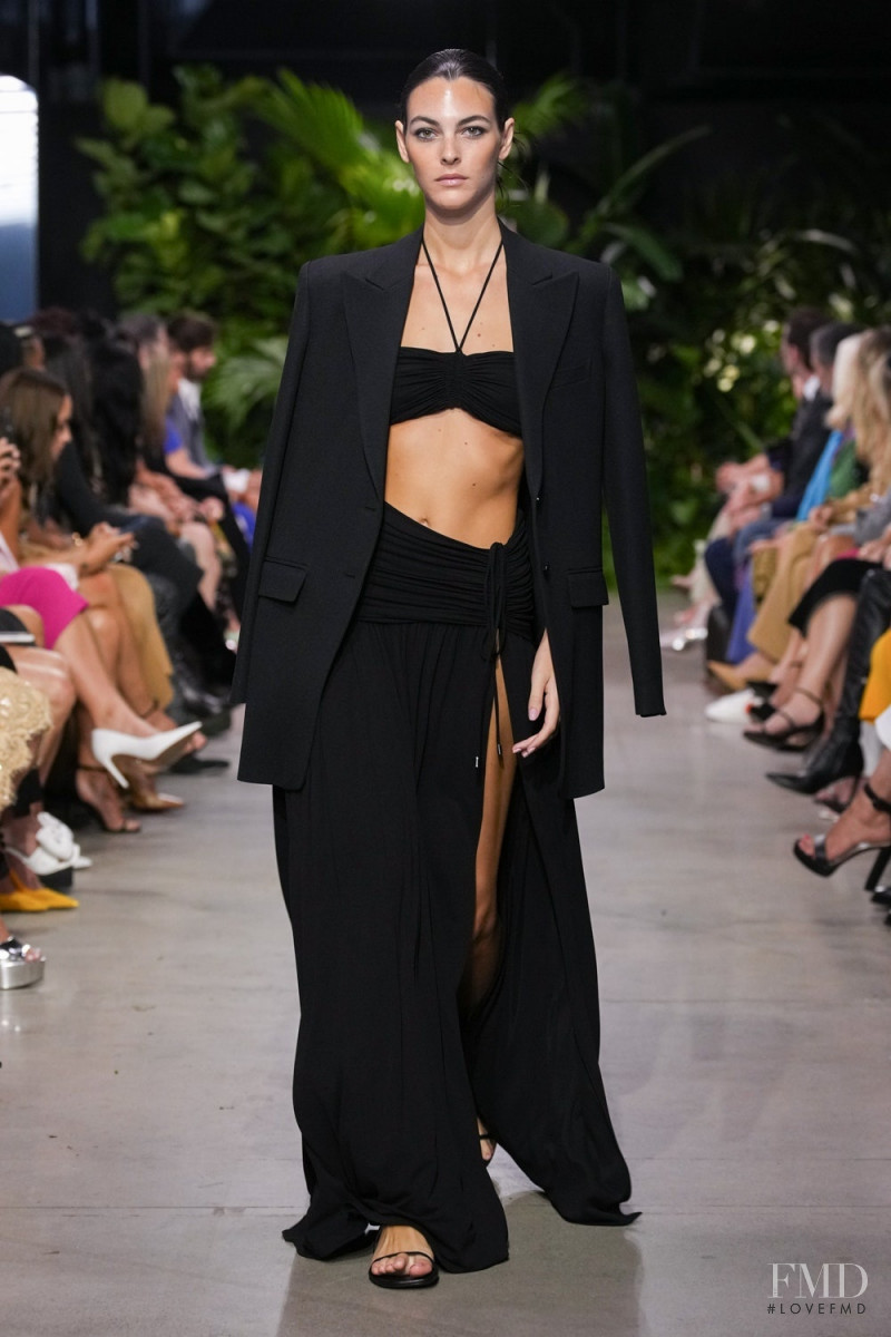Vittoria Ceretti featured in  the Michael Kors Collection fashion show for Spring/Summer 2023