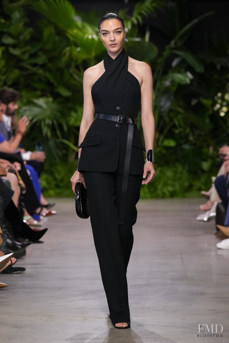 Mariacarla Boscono featured in  the Michael Kors Collection fashion show for Spring/Summer 2023