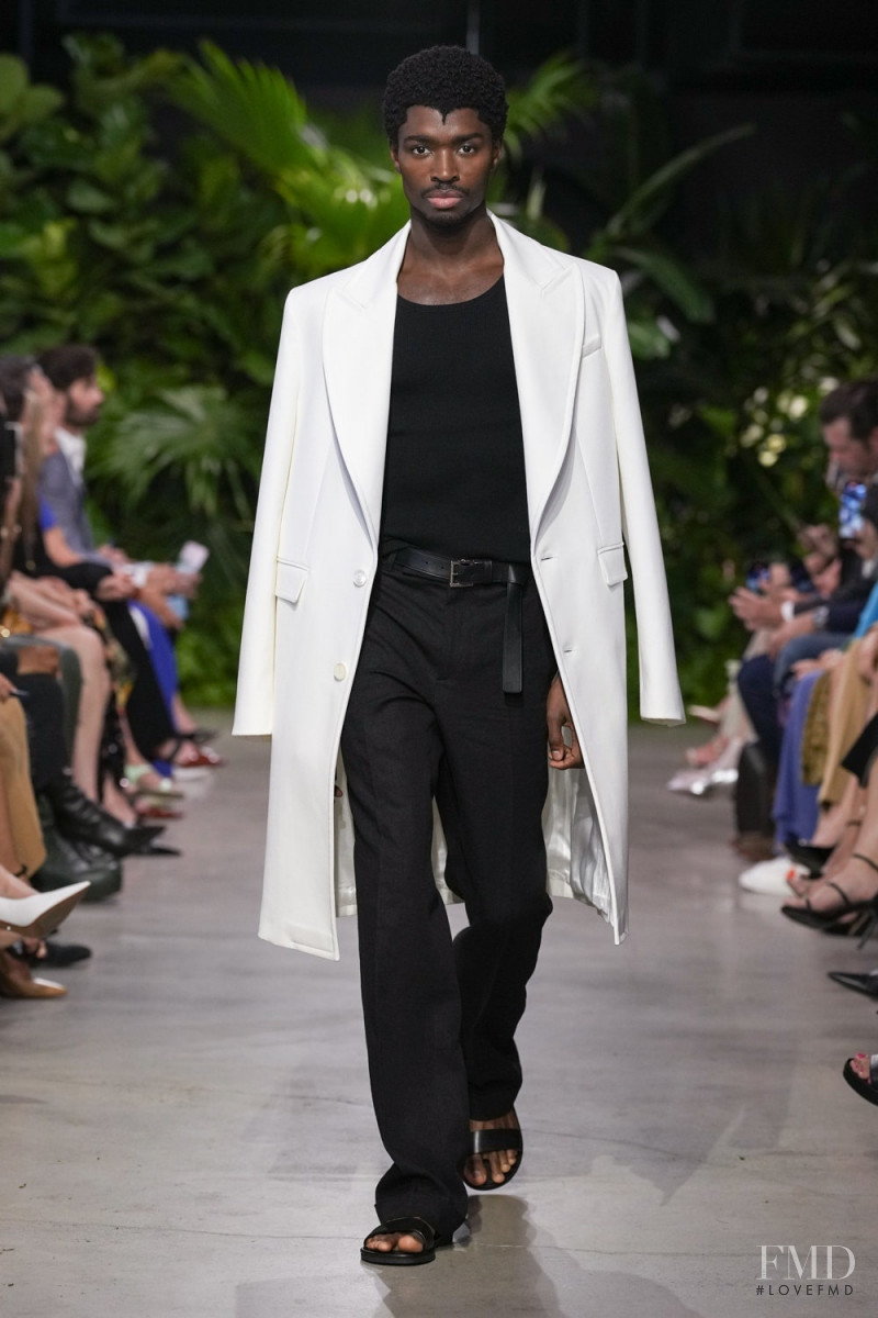 Alton Mason featured in  the Michael Kors Collection fashion show for Spring/Summer 2023