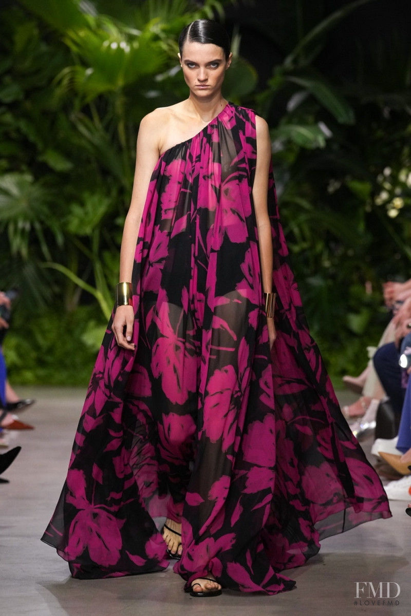 Tanya Churbanova featured in  the Michael Kors Collection fashion show for Spring/Summer 2023