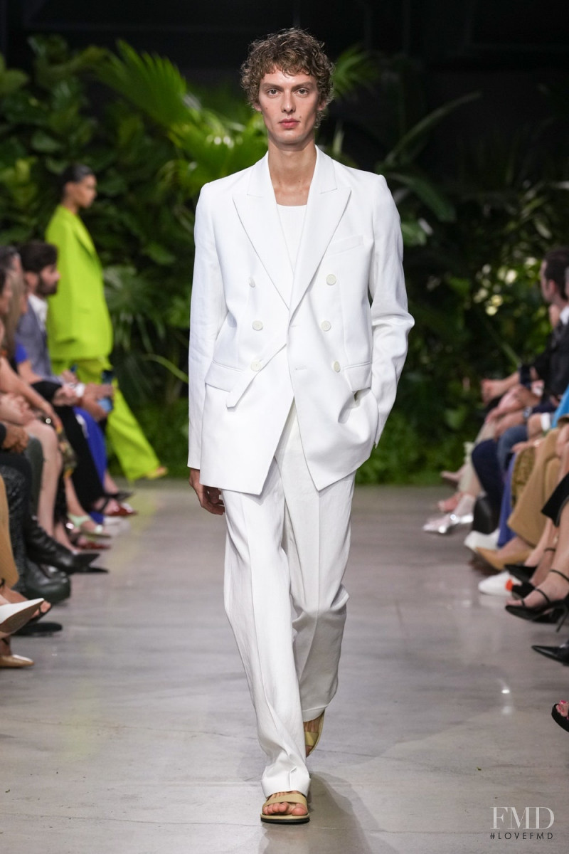 Leon Dame featured in  the Michael Kors Collection fashion show for Spring/Summer 2023