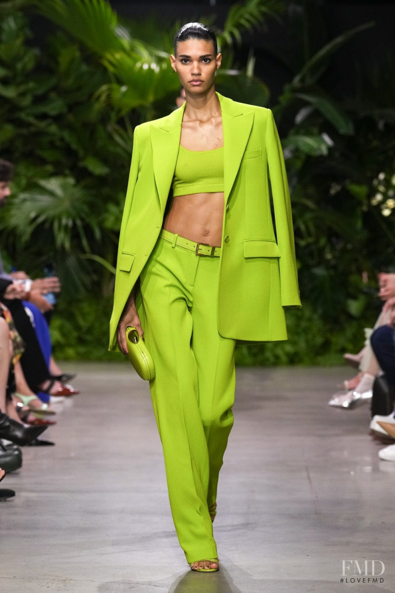 Barbara Valente featured in  the Michael Kors Collection fashion show for Spring/Summer 2023