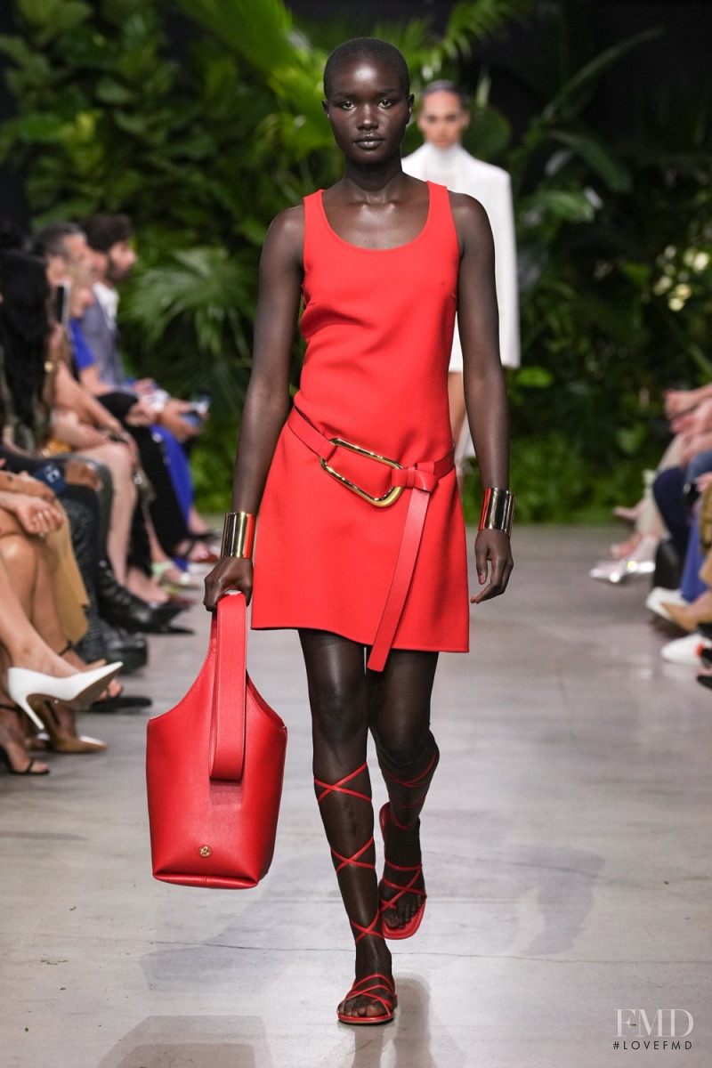 Akon Changkou featured in  the Michael Kors Collection fashion show for Spring/Summer 2023