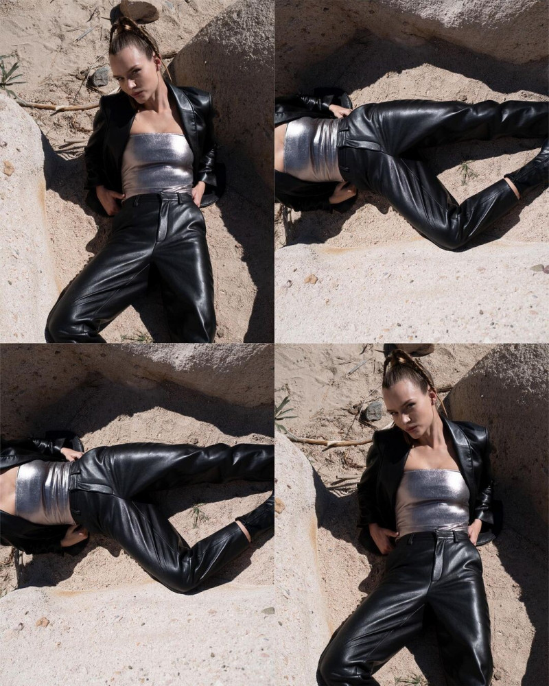 Josephine Skriver featured in  the As by DF advertisement for Autumn/Winter 2022