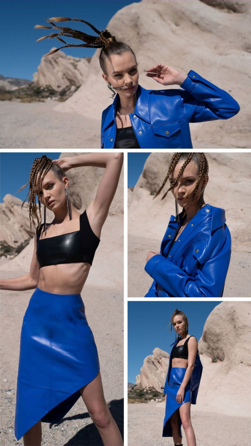 Josephine Skriver featured in  the As by DF advertisement for Autumn/Winter 2022