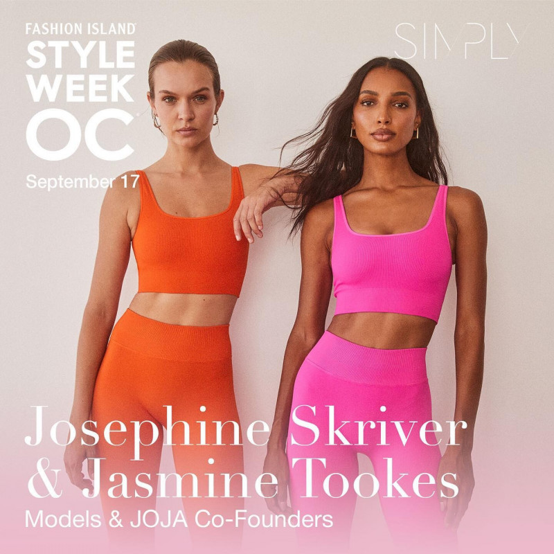 Josephine Skriver featured in  the JoJa advertisement for Autumn/Winter 2022