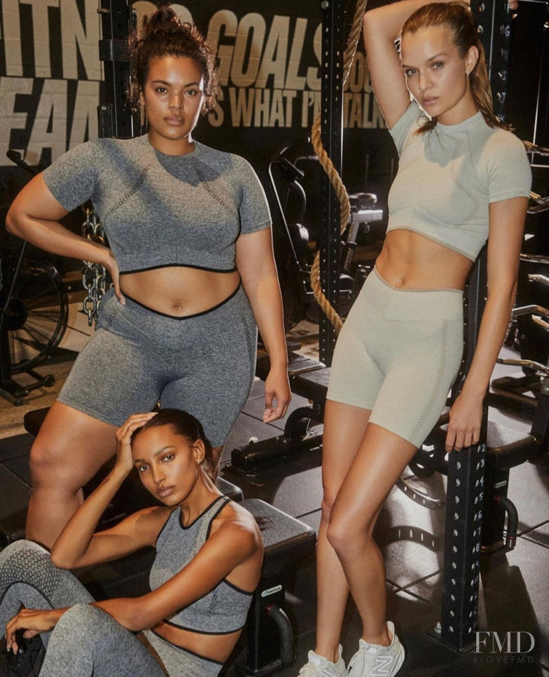 Josephine Skriver featured in  the JoJa catalogue for Pre-Fall 2022