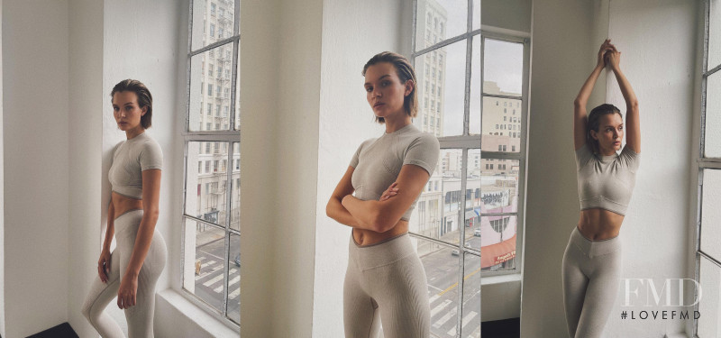 Josephine Skriver featured in  the JoJa catalogue for Pre-Fall 2022