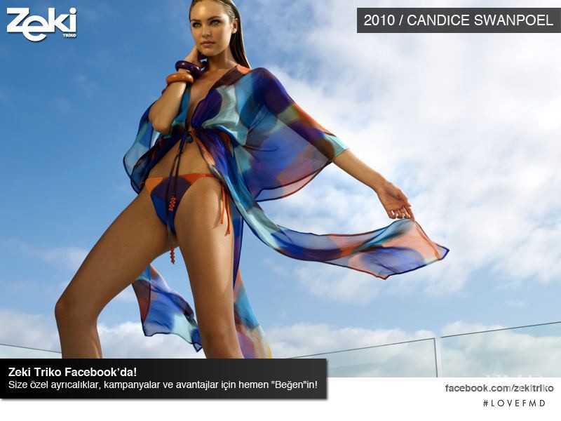 Candice Swanepoel featured in  the Zeki Triko lookbook for Spring/Summer 2010