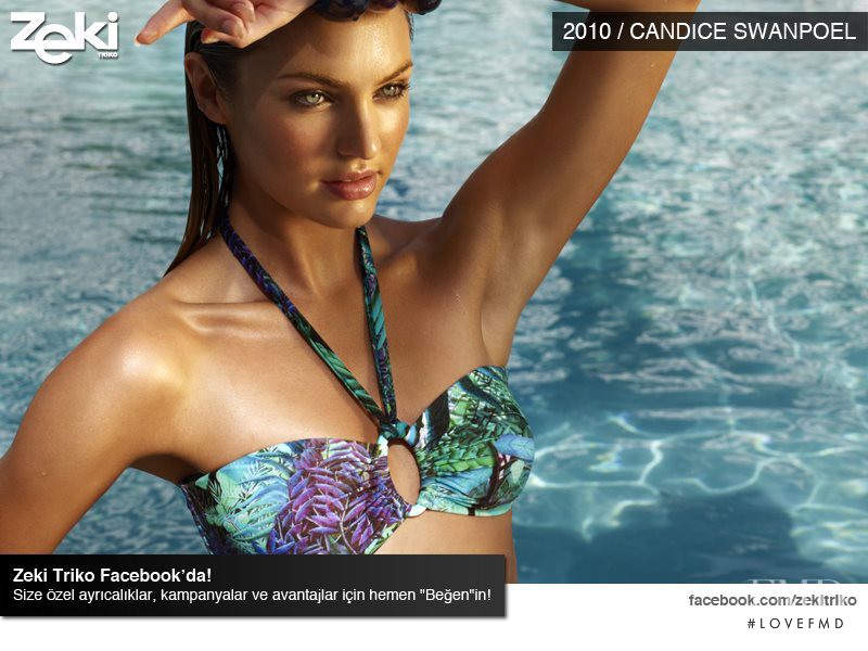 Candice Swanepoel featured in  the Zeki Triko lookbook for Spring/Summer 2010