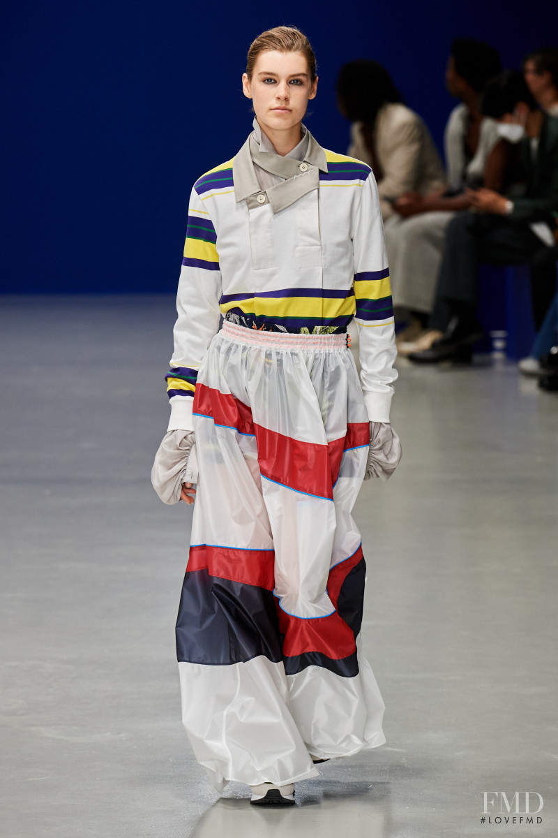 Merel Roggeveen featured in  the Kolor fashion show for Spring/Summer 2023