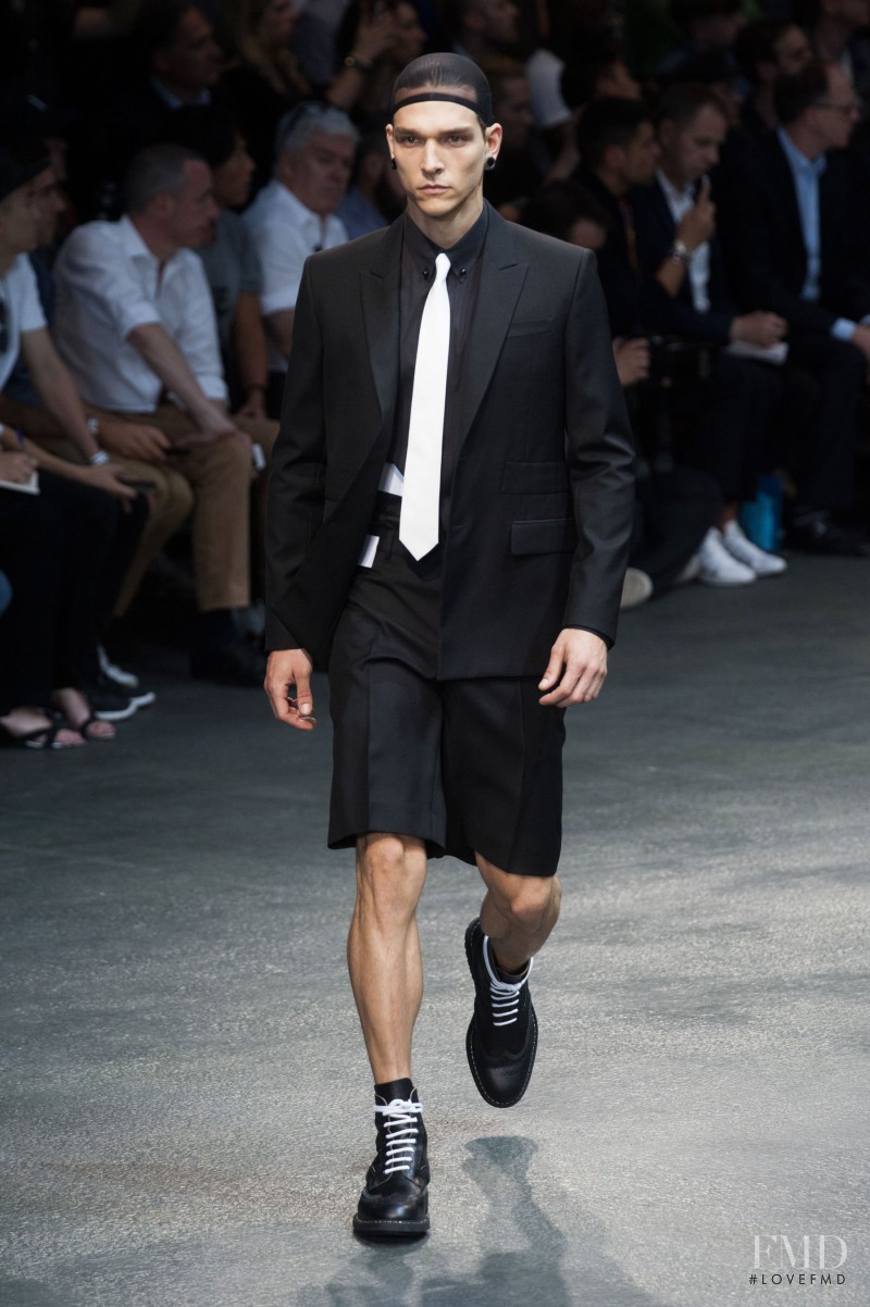 Alexandre Cunha featured in  the Givenchy fashion show for Spring/Summer 2015