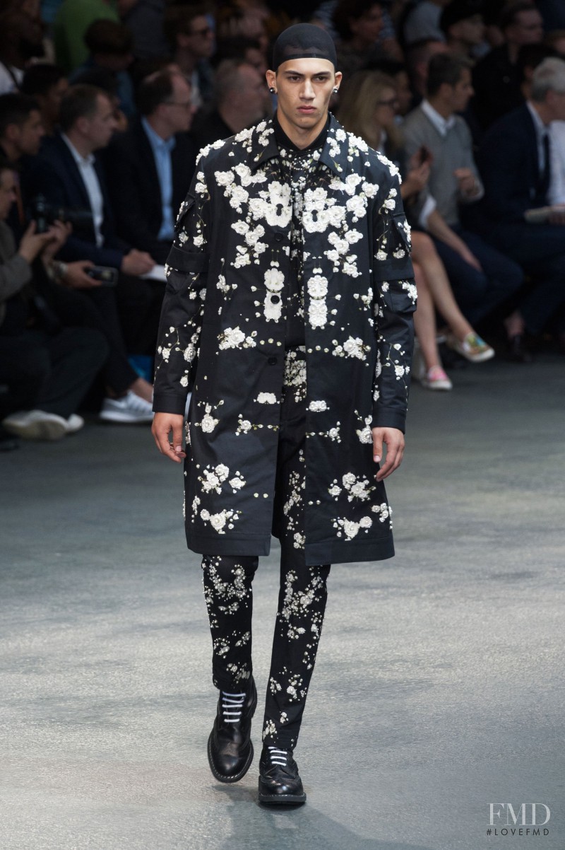 Alessio Pozzi featured in  the Givenchy fashion show for Spring/Summer 2015