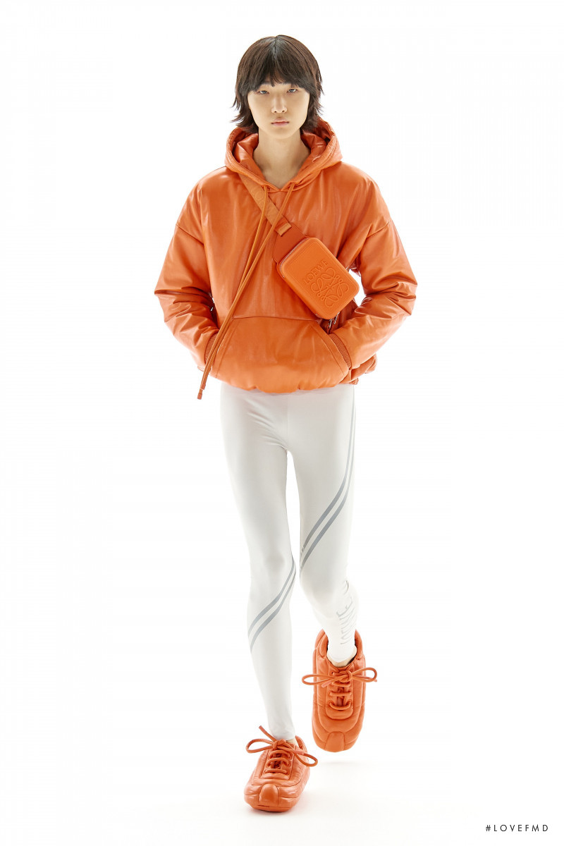 Sun Moon Jung featured in  the Loewe fashion show for Spring/Summer 2023