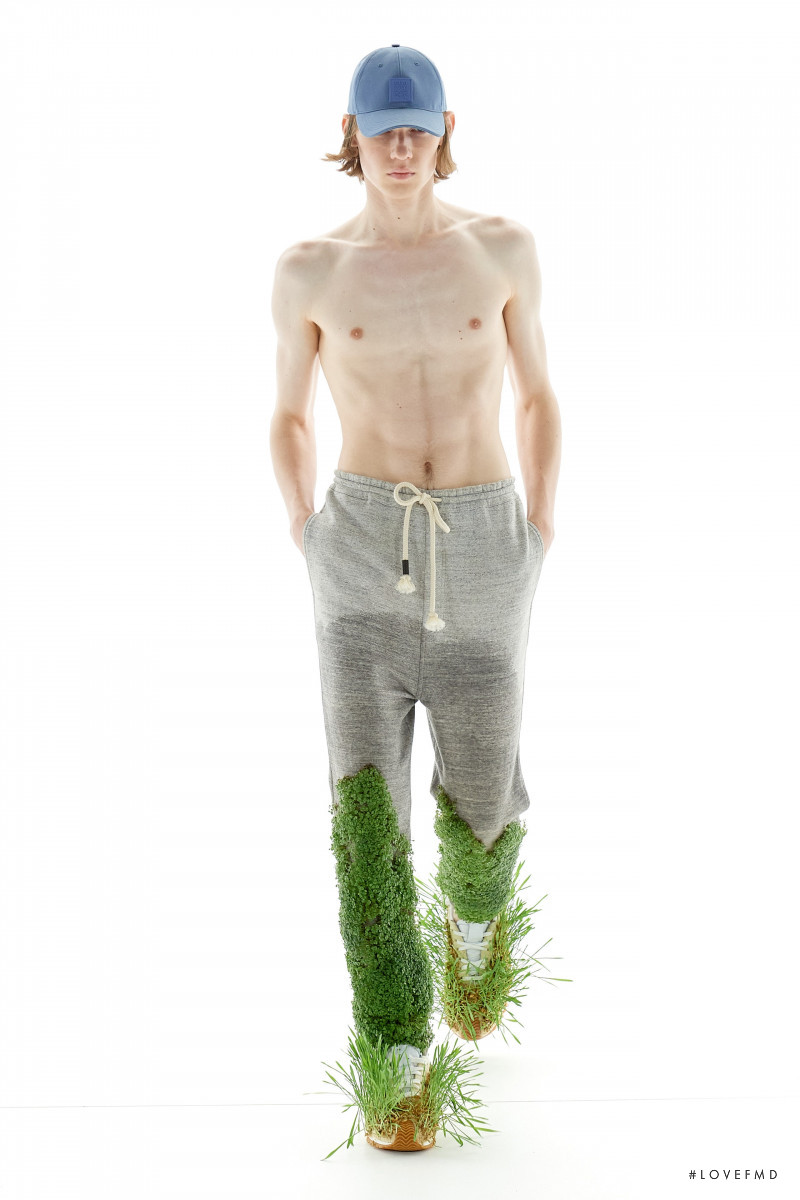 Tyler Rees featured in  the Loewe fashion show for Spring/Summer 2023
