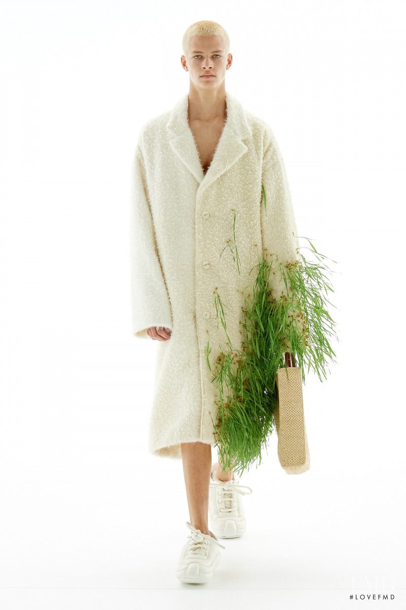 Adrian Planas featured in  the Loewe fashion show for Spring/Summer 2023