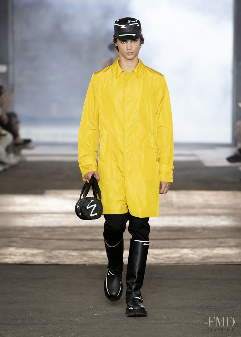 Fernando Lindez featured in  the Moschino fashion show for Spring/Summer 2023